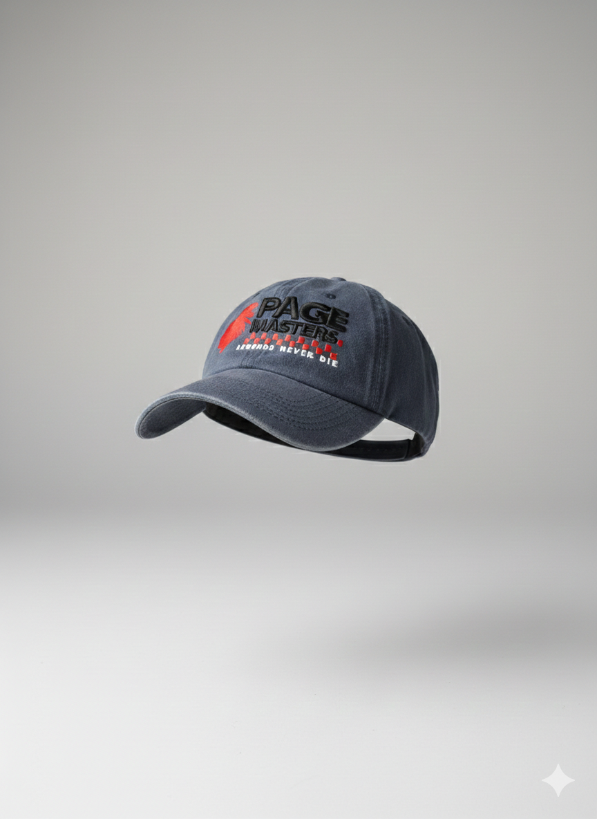 Dad Cap - Embroidered Pagemasters Logo