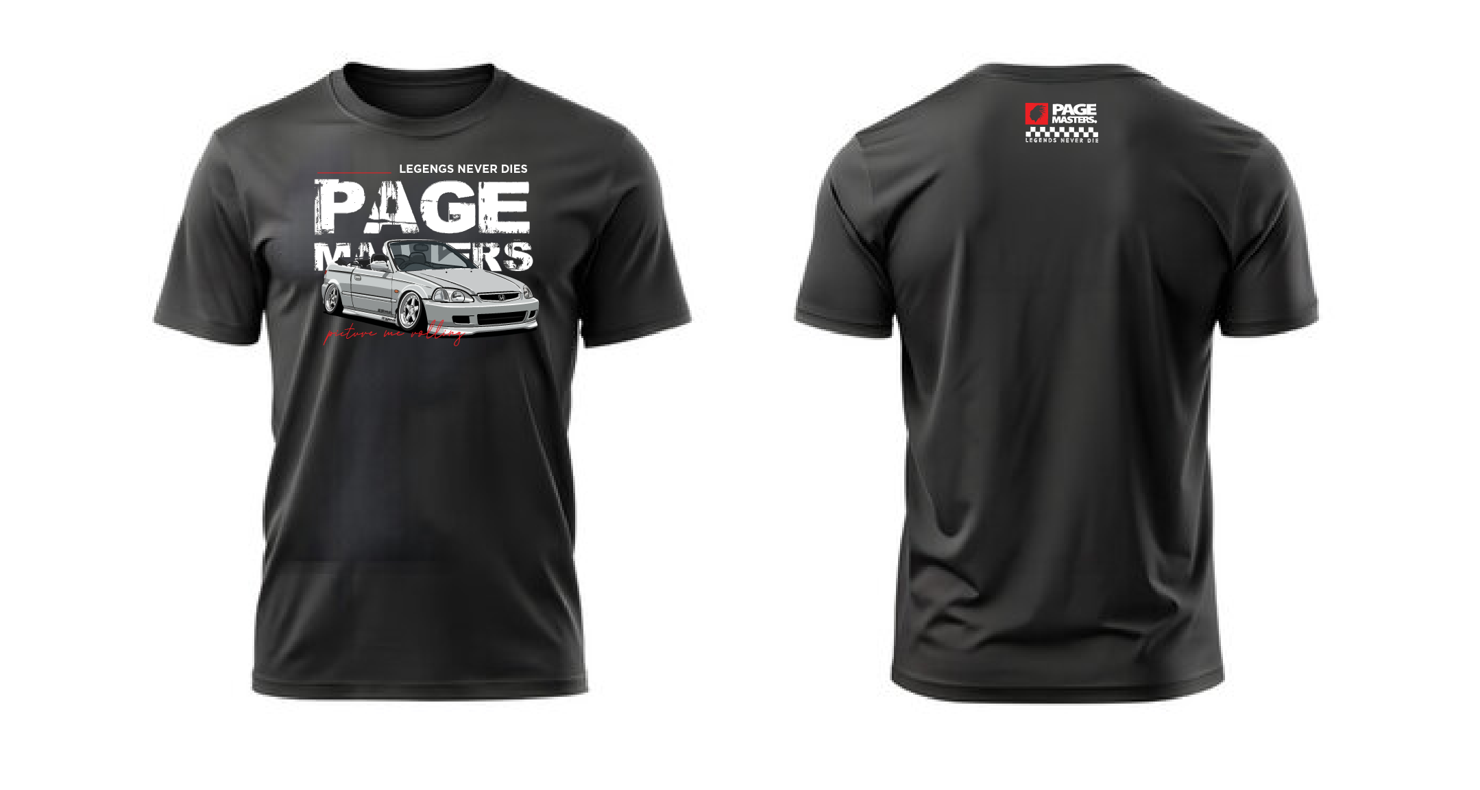 Convertible Civic Graphic Tee